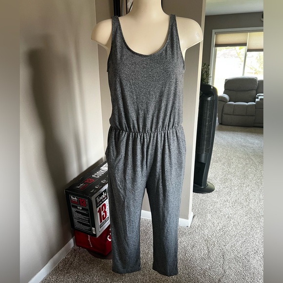Gray Jumpsuit - Picture 1 of 2